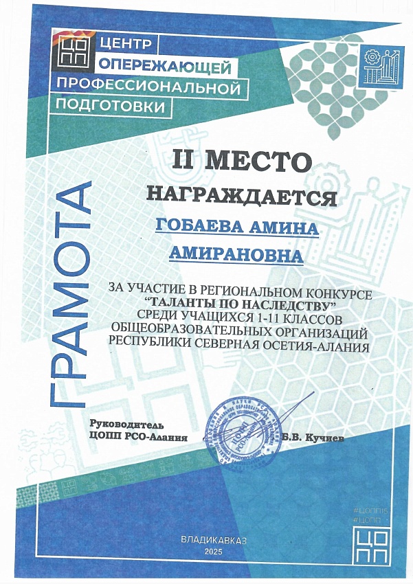 Достижения