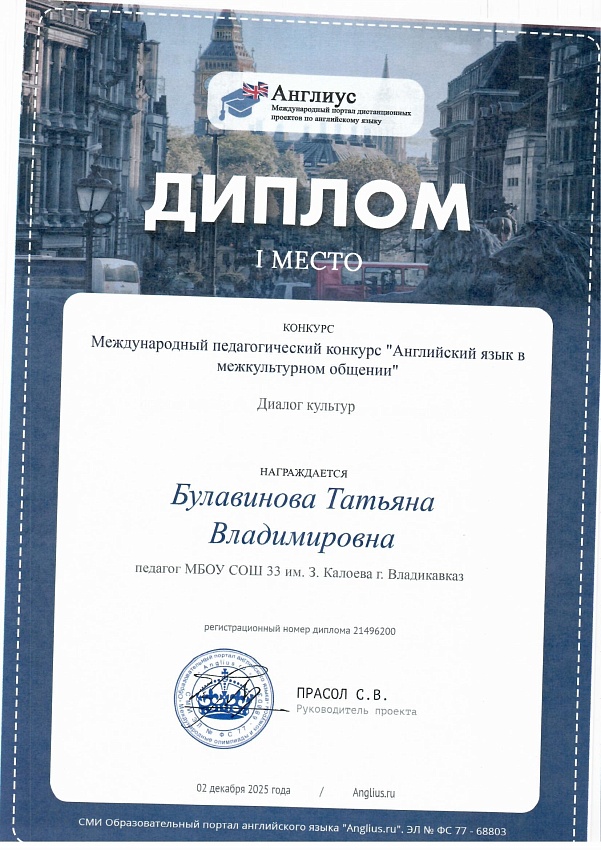 Достижения