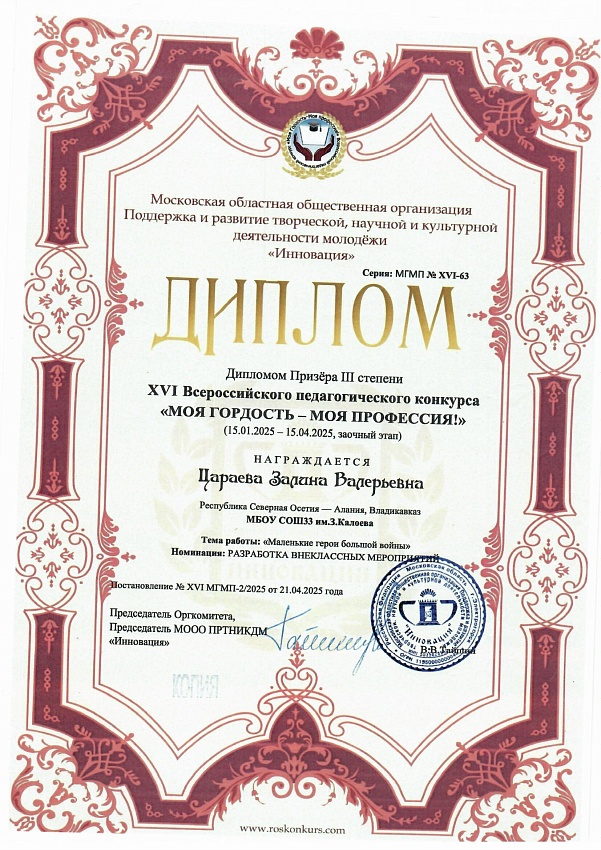 Достижения