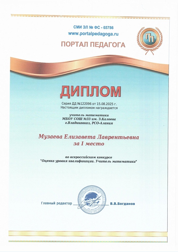 Достижения