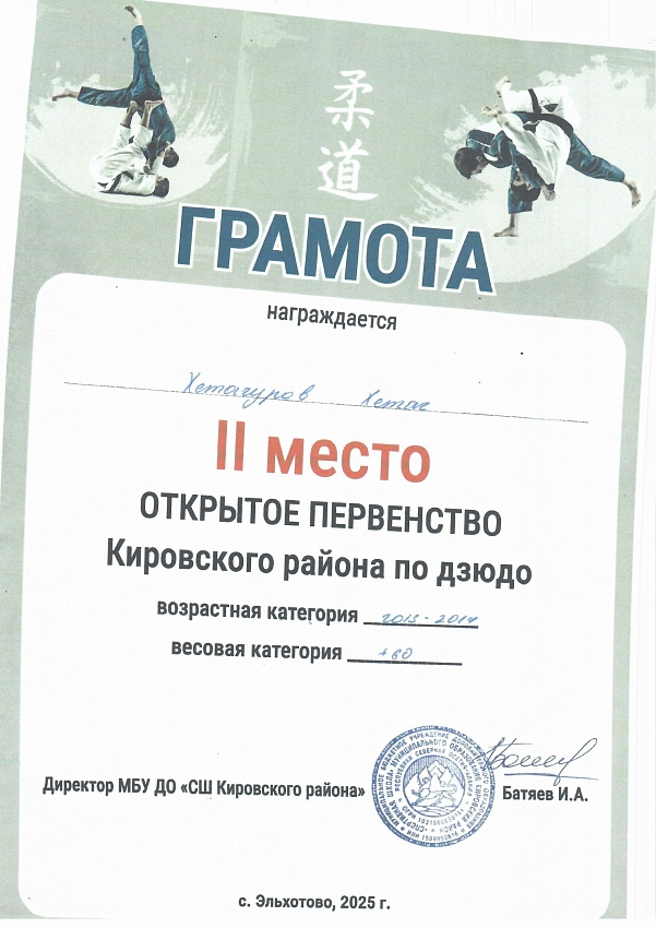 Достижения