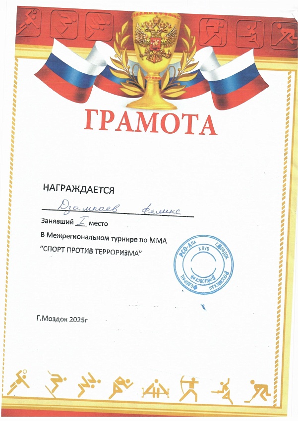 Достижения