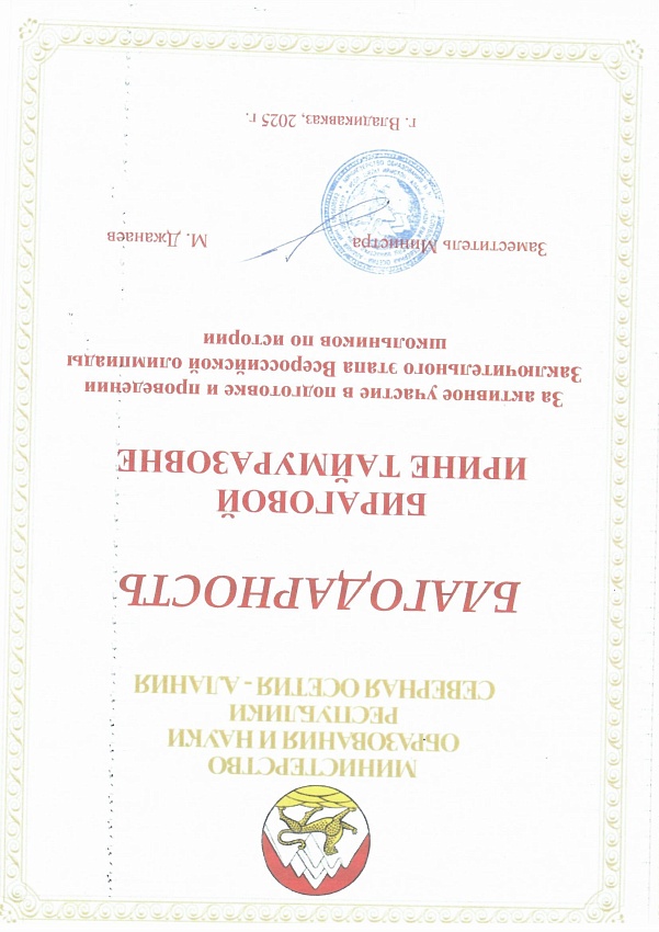 Достижения