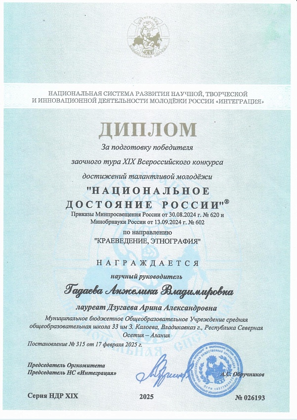 Достижения