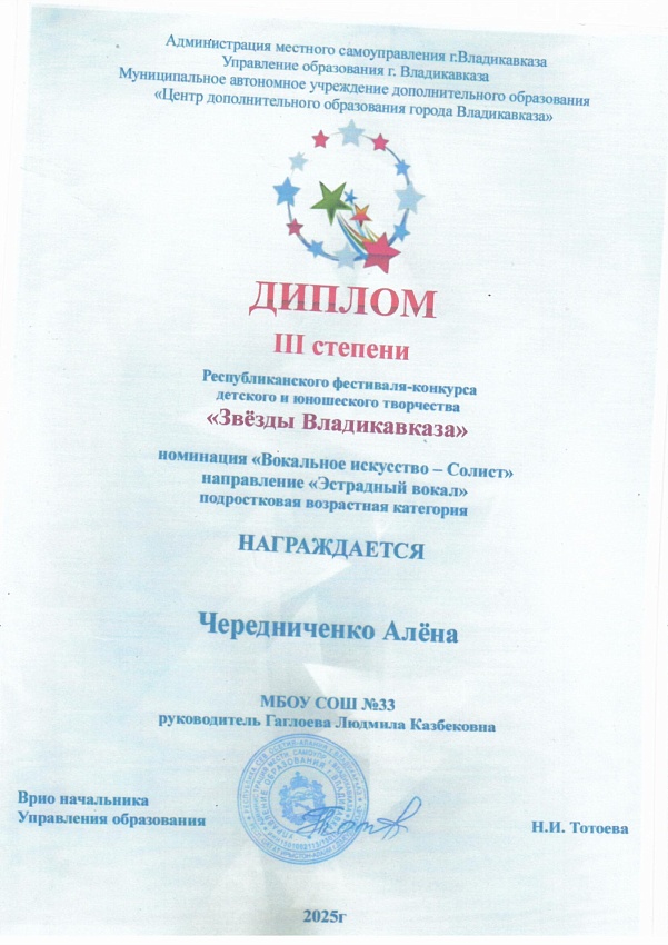 Достижения